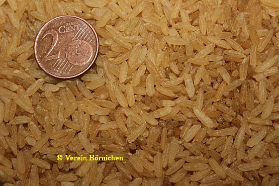 Reis weiß geschält