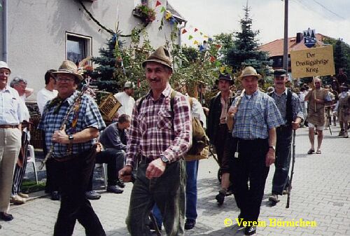Heimatfest 650 Jahre Börnichen 2000